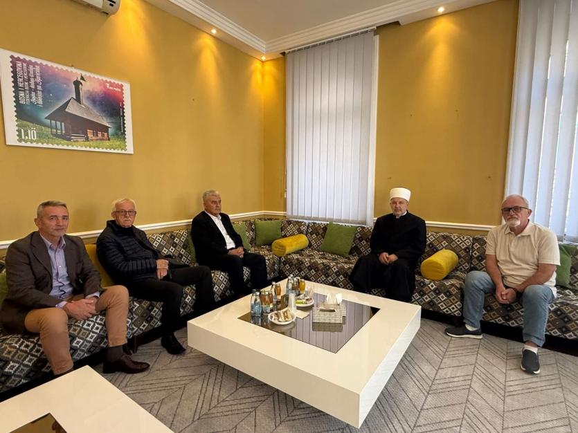 Delegacija Udruženja u posjeti Muftiji sarajevskom prof. dr. Nedžadu-ef. Grabusu