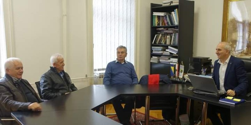 Posjeta Općini Tešanj i brigadiru Armije RBiH Mustafi Cerovcu1